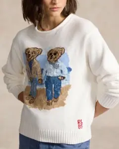 【激レア】ラルフローレン ♡ポロベアコットンニット　カップルベア