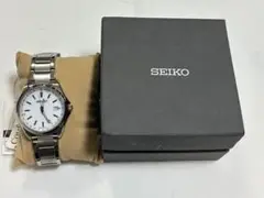 【未使用】SEIKOセイコーセレクション SBTM287 電波ソーラーチタン