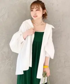 ボリュームスリーブオーバーシャツ