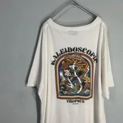 マッシュルーム tシャツ サイケ tee OLD レトロ 90s y2k