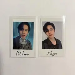 【182】ミンギュ FOLLOW TO JAPAN チェキ風トレカ