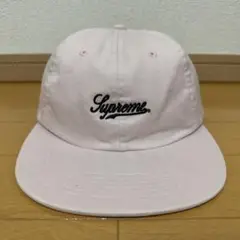 Supreme Script Logo 6-Panel ピンク 17ss