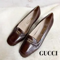 【訳あり品✨】GUCCI グッチ 革靴 ヒール パンプス ハイブランド 高級品