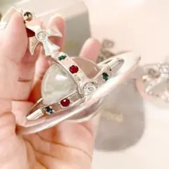レア 正規品 ヴィヴィアン ジャイアントオーブネックレス シルバー
