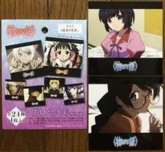 物語シリーズ ブロマイド 羽川翼 2種セット
