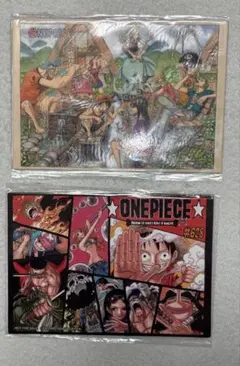 未開封　ONE PIECEマグネットカード２点セット