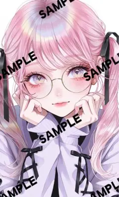 名刺サイズのイラスト ⚠︎全て一点物です