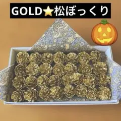 GOLD松ぼっくり⭐️ハロウィン クリスマス