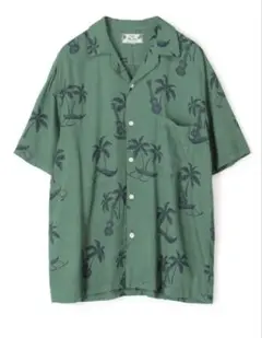 24SS 【tomorrowland別注】TWO PALMSレーヨンアロハシャツ