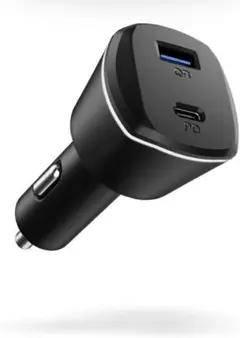 Spigen 30W 2ポートカーチャージャー シガーソケット PD対応