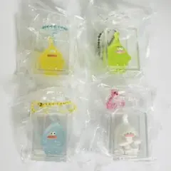 侵略失敗 ドコナンデス2 瓶詰めキーホルダー 全4種コンプリートセット