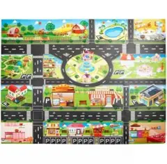 【大人気】プレイマット 男の子 ベビー キッズ 車 ミニカー 誕生日 プレゼント