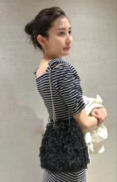 snidel WEB限定　フェザーライクバッグ
