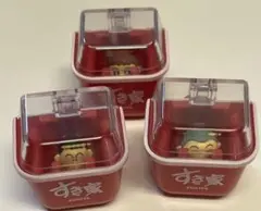 クレヨンしんちゃん すきすきセット すき家 3個セット ノベルティ マグネット