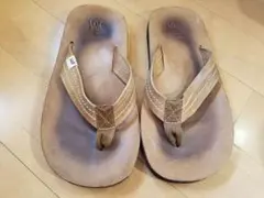 Abercrombie&Fitch アバクロ ヴィンテージ レザー サンダル 革