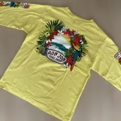 RON JON ロンジョン カットソー イエロー Mサイズ