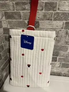 新品未使用　Disney ミニー　ハート柄 シューズバッグ　靴袋　小学校　保育園