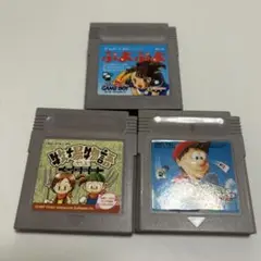 ゲームボーイソフト3本まとめ売り　ぷよぷよ　牧場物語　トランプボーイ