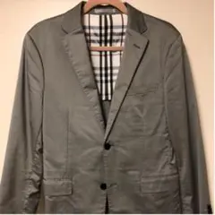 BURBERRY BLACK LABEL テーラードジャケット M バーバリー バーバリーブラックレーベル BURBERRY BLACK LABEL レザー