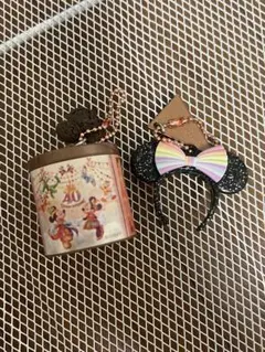 ディズニー　ガチャガチャ　2点セット