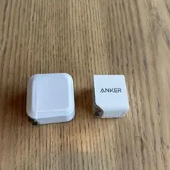 ANKER PowerPort mini 2ポート充電器２個セット