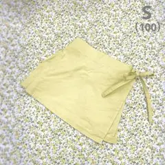 ラップスカート　マスタード　100