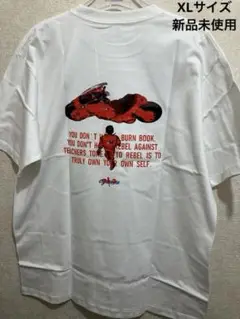AKIRA アニメ マンガ Tシャツ XLサイズ 新品未使用 厚手 白