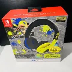 新品☆未使用任天堂ライセンス商品 スプラトゥーン3 ホリゲーミングヘッドセット