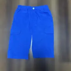 青　カーゴハーフパンツ 150 しまむら