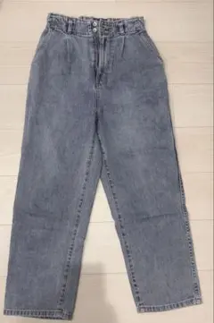 ウエストゴム ライトブルーデニム M