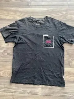 ユニクロ　Tシャツ 黒　エヴァ　L