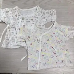 ベビー肌着 2枚セット　短肌着