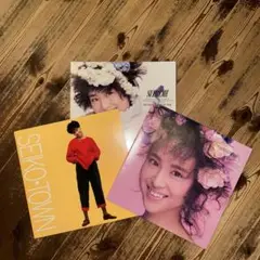 松田聖子のレコード3枚セット　（別売りも可能です）