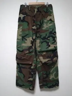 M65カーゴパンツ ウッドランドカモ S-R