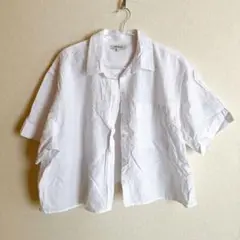 Madewell ホワイト 半袖シャツ L