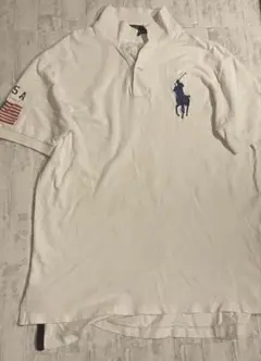 POLO Ralph Lauren ビックポニー　ホワイト　USA Mサイズ