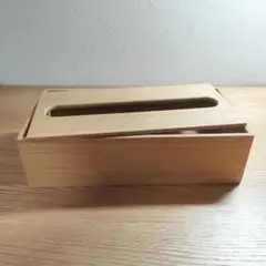 無印良品 木製ティッシュボックスホルダー　オーク材