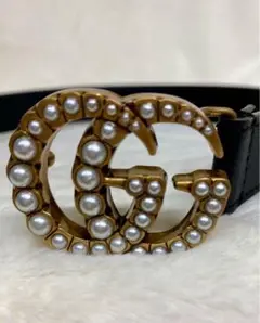 GUCCI マーモントベルト GG パール