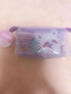 ちいかわ クリアペンポーチ モモンガ 筆箱 ペンケース