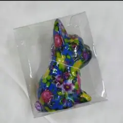 新品・未使用／KARE DESIGN フレブル 花柄 貯金箱