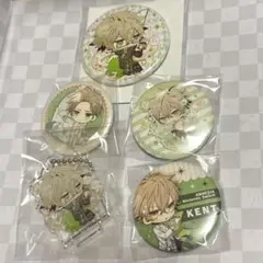 アムネシア ステラワース予約特典 缶バッジ アクリルキーホルダー ケント