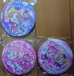 新品未開封　わんだふるぷりきゅあ!　BIG缶バッジ