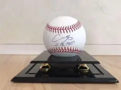 【激レア】大谷翔平 直筆サインボール 21 AL MVP
