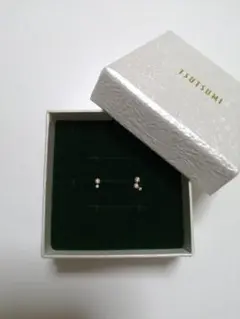 ジュエリーツツミ K18イエローゴールドダイヤモンドピアス