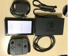 2020 (バッテリー強化版) グレー　ニンテンドー　switch 本体　付属品