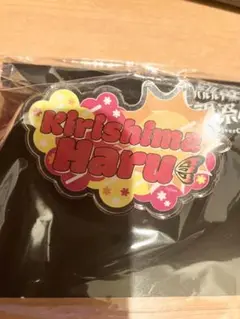 ハルルナ　生誕祭4 アクリルネームバッジ　ハル