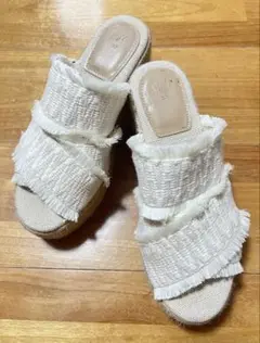 H&M✴︎厚底ミュール サンダル 37