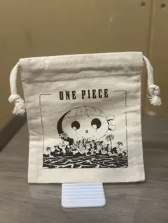 《美品》 ワンピース 一番くじ 伝説の英雄 巾着 海賊島ハチノス