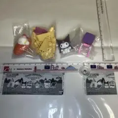 ガチャのサンリオキャラクターズキャンプの2種セット