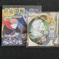 呪術廻戦　七海建人　台湾　限定　缶バッジコレクション　決め技